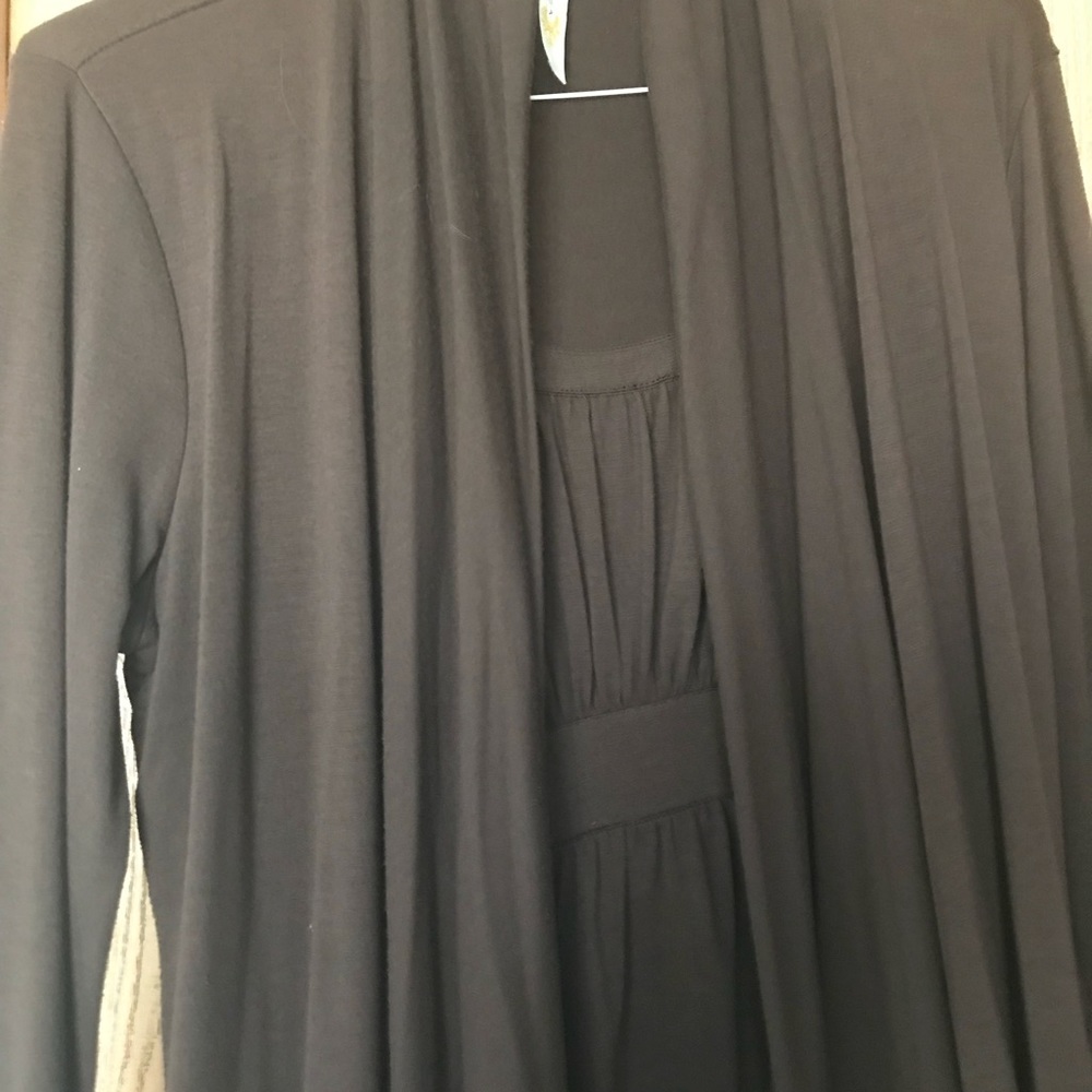 Cardigan w/Shell, Size L - Picture 2 of 3